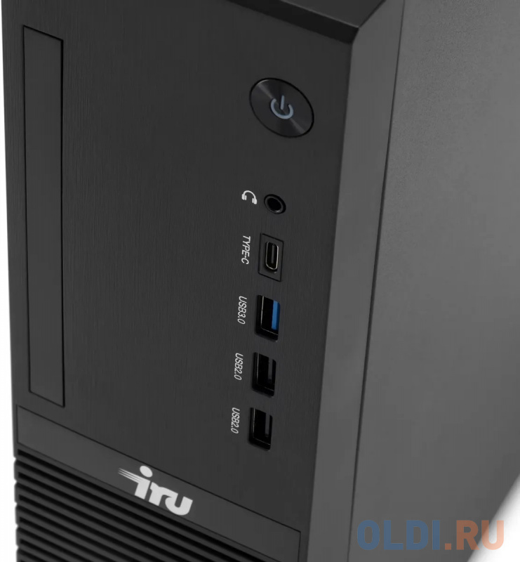 ПК IRU 310SC SFF PG G6405 (4.1) 8Gb SSD256Gb UHDG 610 Windows 11 Professional GbitEth 200W черный (1969038)