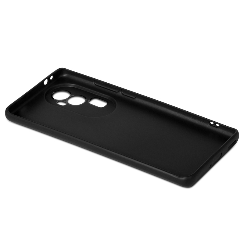 Чехол DF для Oppo Reno 10 Silicone Black oCase-15 в Москвe