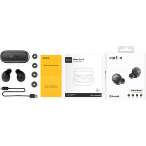 Наушники беспроводные EarFun FREE 2 (TW101) black