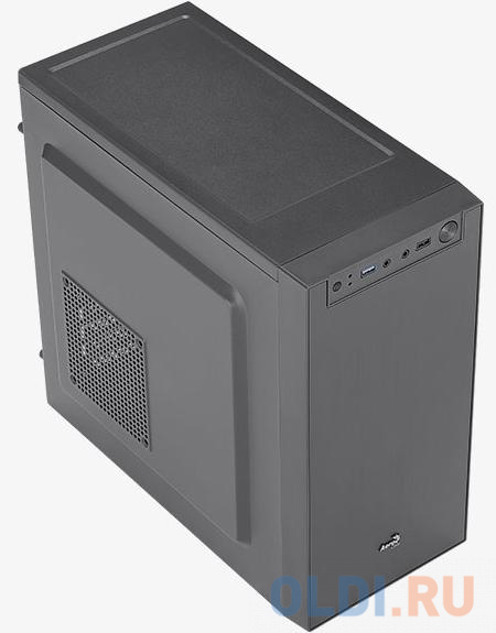 Корпус microATX Aerocool Cs-108-S-BK-v1 Без БП чёрный в Москвe