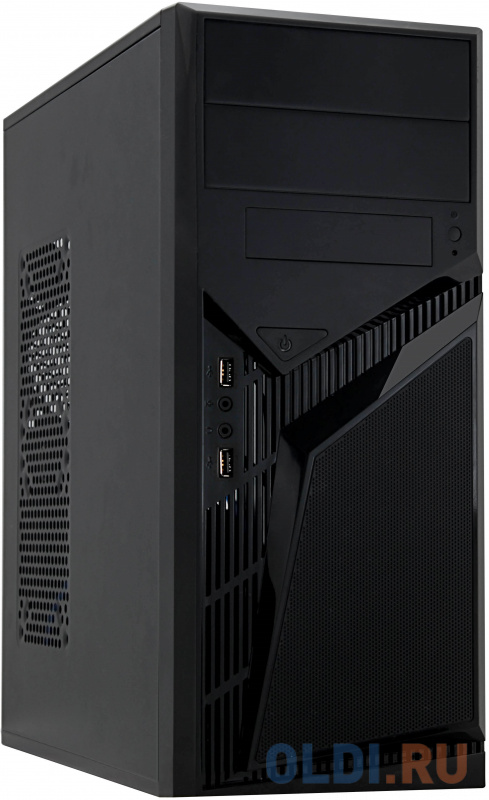 PowerCool S1007BK-U3-NP {Тип: Midi-Tower, цвет: черный, форм-фактор: ATX, mATX, вентилятор: 120 мм, размеры: 175 x 407 x 362 мм, дополнительно: USB x2 в Москвe