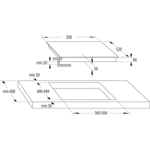 Электрическая варочная панель Gorenje ECT63ASC