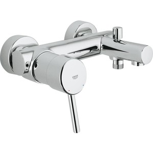 Смеситель для ванны Grohe Concetto с душевым гарнитуром, хром (32211001, 26083002)