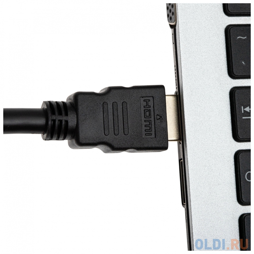 Кабель аудио-видео Cactus CS-HDMI.1.4-10 HDMI (m)/HDMI (m) 10м. позолоч.конт. черный в Москвe