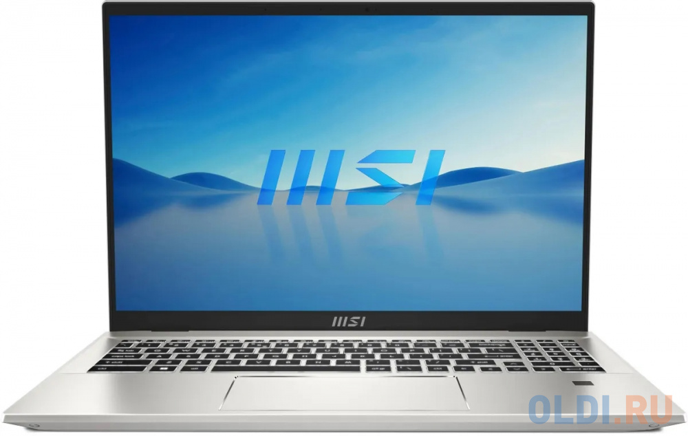 Ноутбук MSI Prestige 16Evo A13M-412XRU Core i7 13700H 32Gb SSD1Tb Intel Iris Xe graphics 16" IPS QHD+ (2560x1600) Free DOS silver WiFi BT Cam (9S