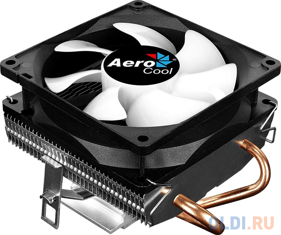 Устройство охлаждения(кулер) Aerocool Air Frost 2 Soc-FM2+/AM2+/AM3+/AM4/1150/1151/1155/2011/ 3-pin 26dB Al+Cu 110W 250gr LED Ret