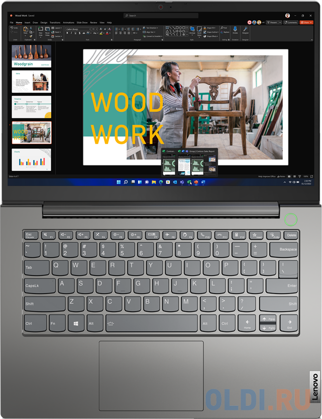 Ноутбук Lenovo ThinkBook 14 G4 IAP  Core i5-1235U/8Gb/SSD256Gb/14.0&quot;/IPS/FHD/noOS/grey (21DH00GGRU)