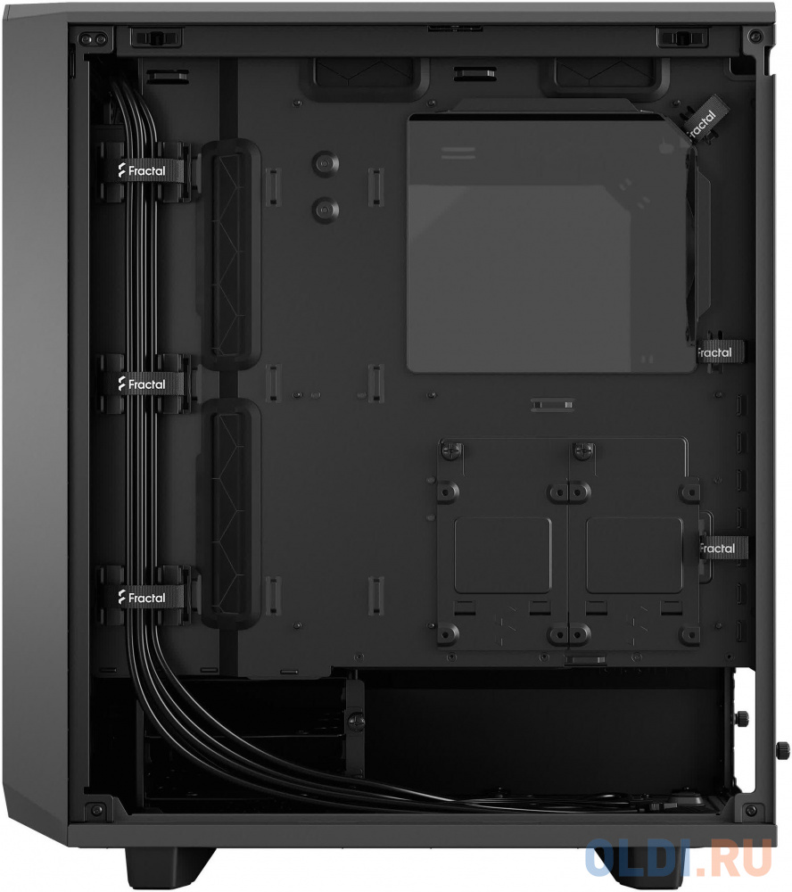 Корпус ATX Fractal Design Meshify 2 Compact Gray TG Light Без БП чёрный в Москвe