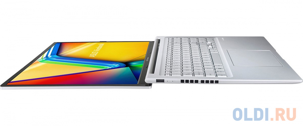 Ноутбук ASUS Vivobook 16 M1605YA-MB161 AMD Ryzen 7-7730U/16Gb/SSD1TB/16&quot;/IPS/WUXGA (1920x1200)/60Hz/NoOS/FP/Cool Silver (90NB10R2-M006F0)