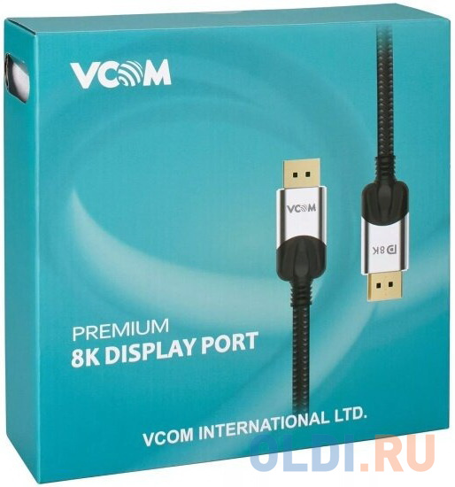 Кабель соединительный DISPLAY PORT v1.4, 8K@60Hz, 5m, медь,  VCOM <CG635-5M> в Москвe