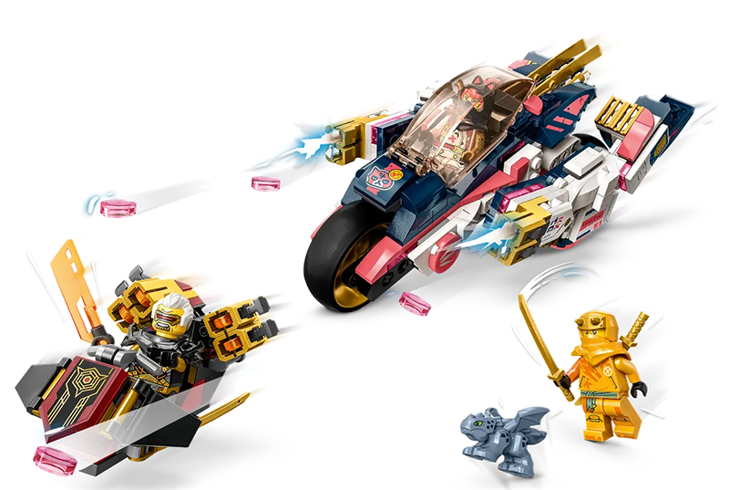 Конструктор Lego Ninjago Soras Transforming Mech Bike Racer 384 дет. 71792 в Москвe