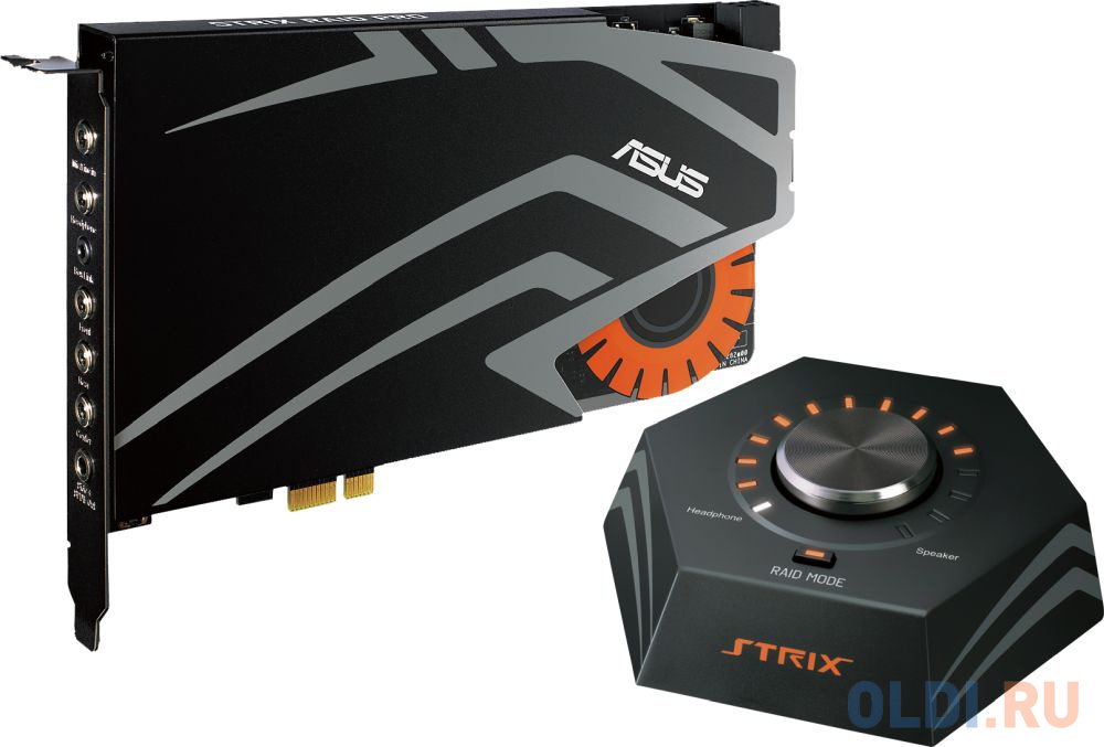 Звуковая карта Asus PCI-E Strix Raid Pro (C-Media 6632AX) 7.1 Ret в Москвe