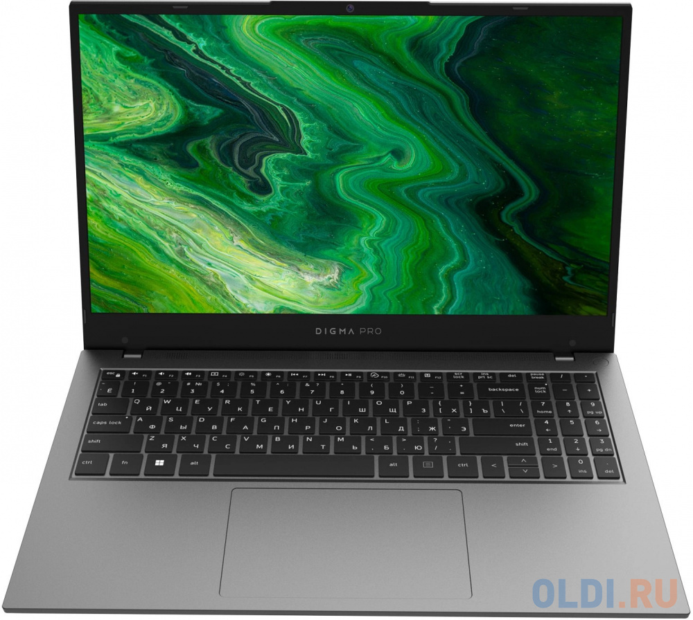 Ноутбук Digma Pro Fortis Core i3 1005G1 8Gb SSD512Gb Intel UHD Graphics 15.6&quot; IPS FHD (1920x1080) Windows 11 Professional grey WiFi BT Cam 4250mA