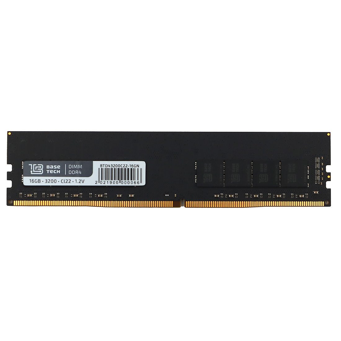 Комплект памяти DDR4 DIMM 32Gb (2x16Gb), 3200MHz, CL22, 1.2V, BaseTech (BTD43200C22-16GN-K2) Bulk (OEM)