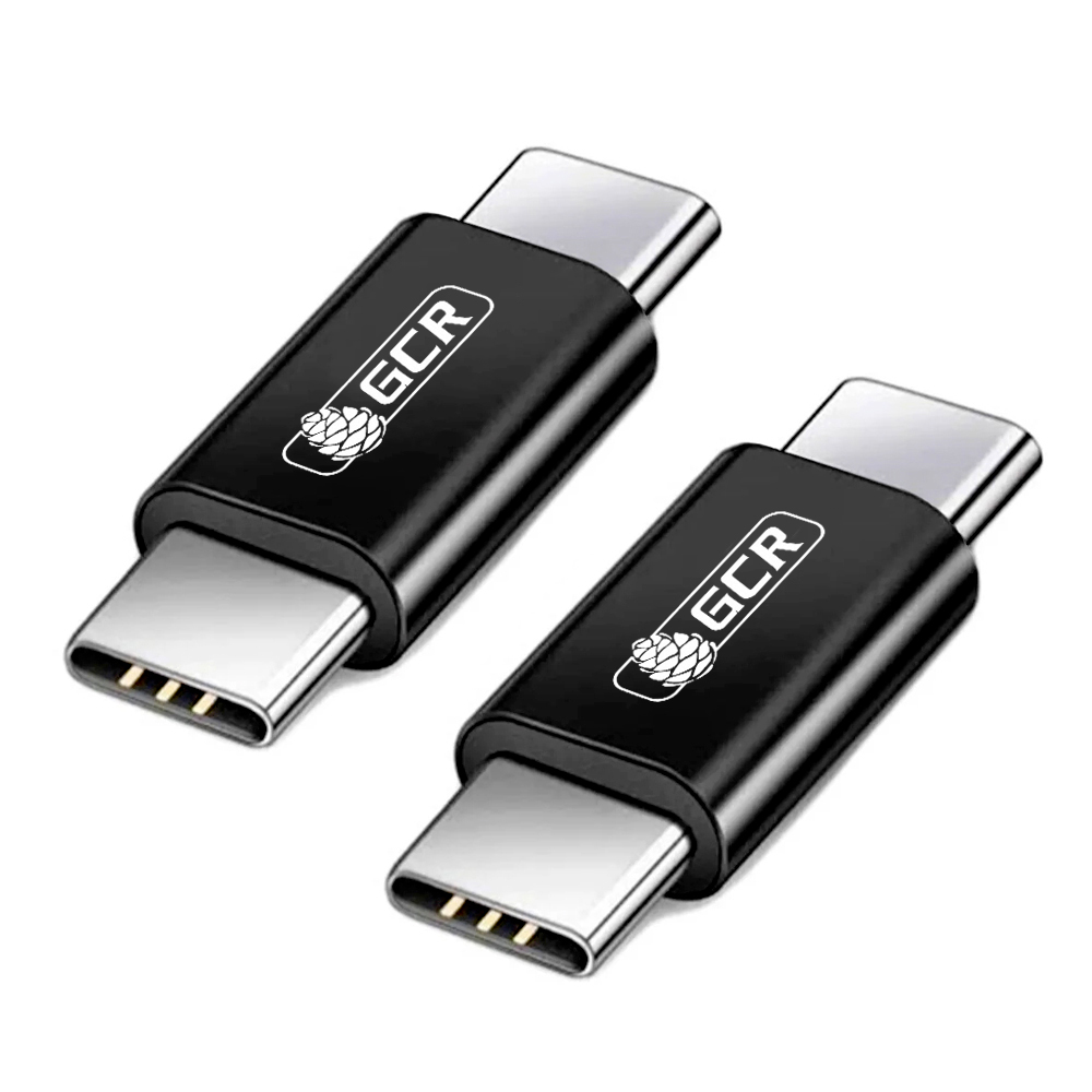 Переходник (адаптер) USB 3.1 Type-C(m)-USB 3.1 Type-C(m), 5А, черный, Greenconnect GCR-ADTC1 (GCR-54941)