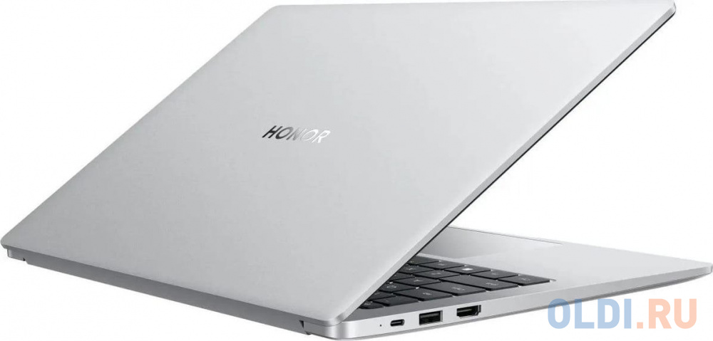 Ноутбук 14" IPS FHD HONOR MagicBook X14 silver (Ryzen 5 7640HS/16Gb/512Gb SSD/VGA int/noOS) (5301AKAX) в Москвe