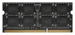 Память DDR3 SODIMM 8Gb, 1333MHz, CL9, 1.5 В, AMD (R338G1339S2S-UO)