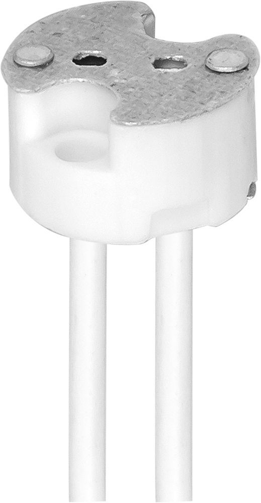Патрон керамический Feron LH26 100 Вт для галогенных ламп, белый (22307)