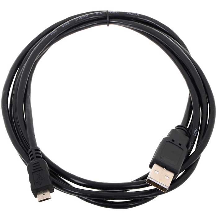 Кабель USB 2.0 A(m)-microB(m) VCOM, 1.8m (VUS6945-1.8MO)