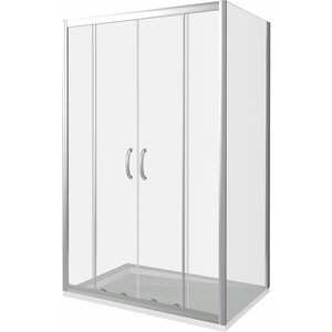 Душевой уголок Good Door Infinity WTW-TD+SP 160х100 прозрачный, хром