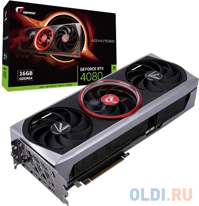 Видеокарта COLORFUL BANDS nVidia GeForce RTX 4080 iGame Advanced OC-V 16384Mb в Москвe