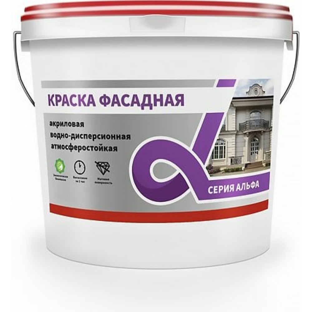 Фасадная водно-дисперсионная краска KRAFOR