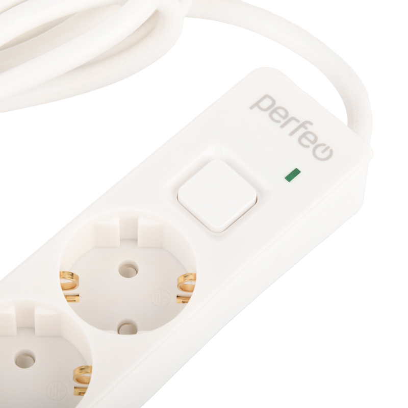 Сетевой фильтр Perfeo Real Stream 5 Sockets 3m White PF_E1506