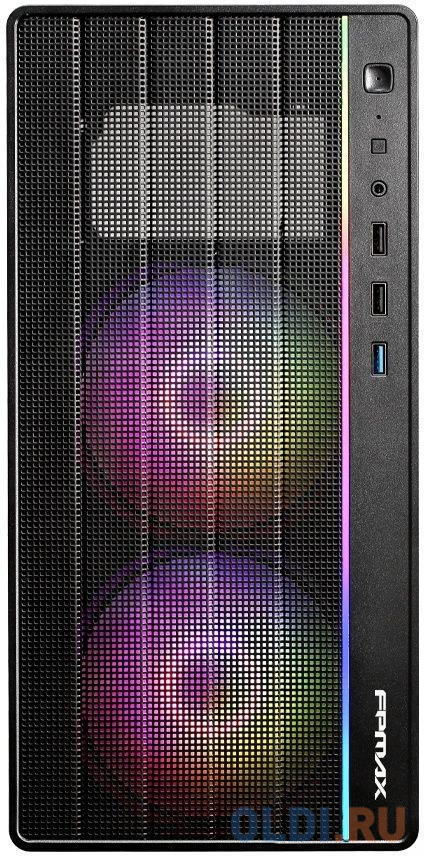 Корпус Formula Air Mesh G4 PLUS черный без БП mATX 1xUSB2.0 1xUSB3.1 audio