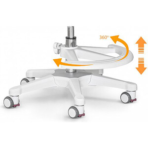 Детское кресло ErgoKids Y-507 KP обивка розовая однотонная в Москвe