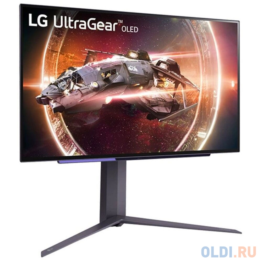 Монитор LG 26.5" UltraGear 27GS95QE-B черный OLED LED 16:9 HDMI матовая HAS Piv 275cd 178гр/178гр 2560x1440 240Hz FreeSync Premium Pro DP QHD USB