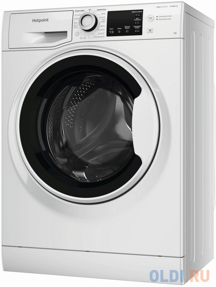 Стиральная машина Hotpoint NSB 7249 W AVE RU класс: A-40% загр.фронтальная макс.:7кг белый в Москвe