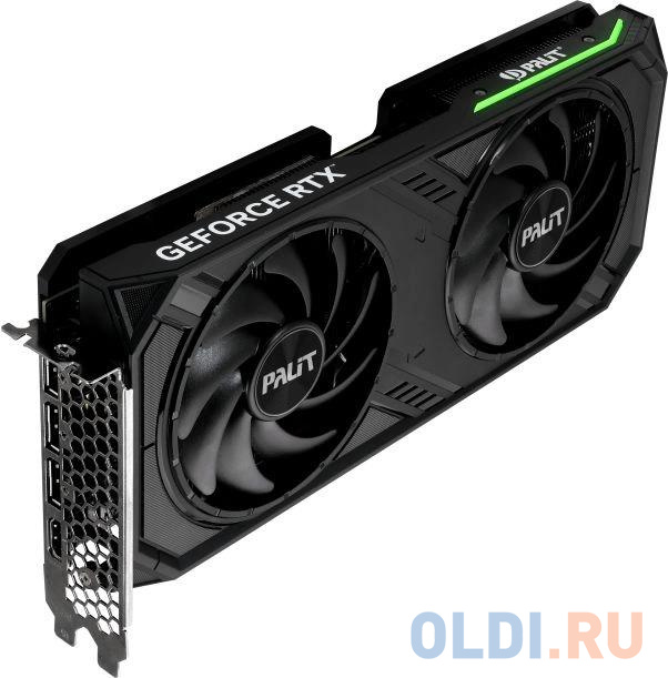 Видеокарта Palit PCI-E 4.0 RTX4060Ti DUAL NVIDIA GeForce RTX 4060TI 8Gb 128bit GDDR6 2310/18000 HDMIx1 DPx3 HDCP Ret в Москвe