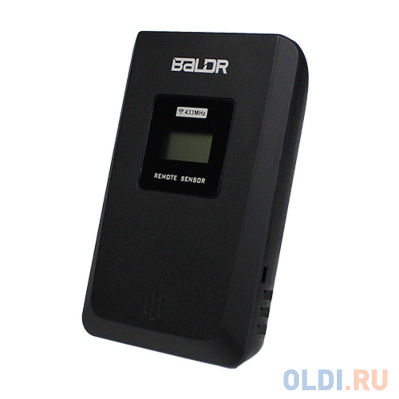 BALDR B0340ST2H2-BLACK Беспроводная Метеостанция с индикатором открытия/закрытия окна, черный