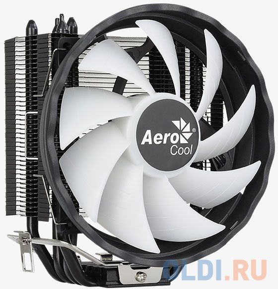 Устройство охлаждения(кулер) Aerocool Rave 4 ARGB PWM 4P Soc-AM5/AM4/1151/1200/1700 4-pin 18-27dB Al+Cu 130W 570gr LED Ret в Москвe