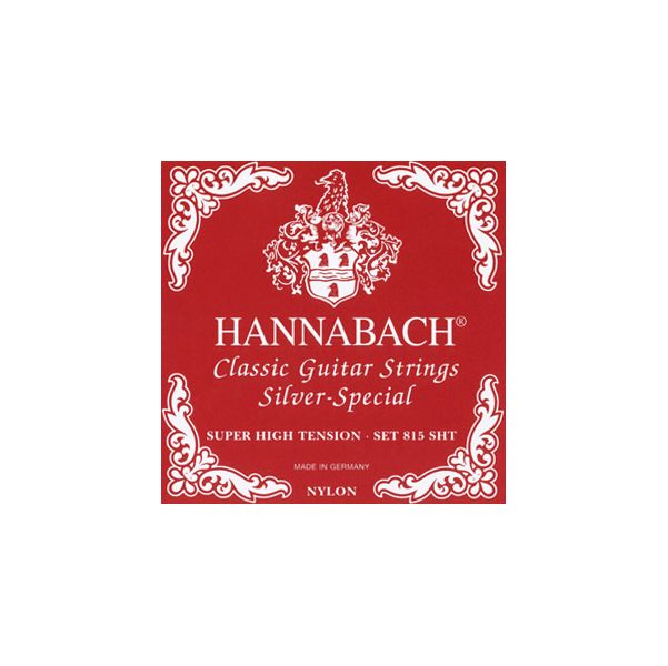 Струны Hannabach 815SHT Red SILVER SPECIAL нейлон для классической гитары