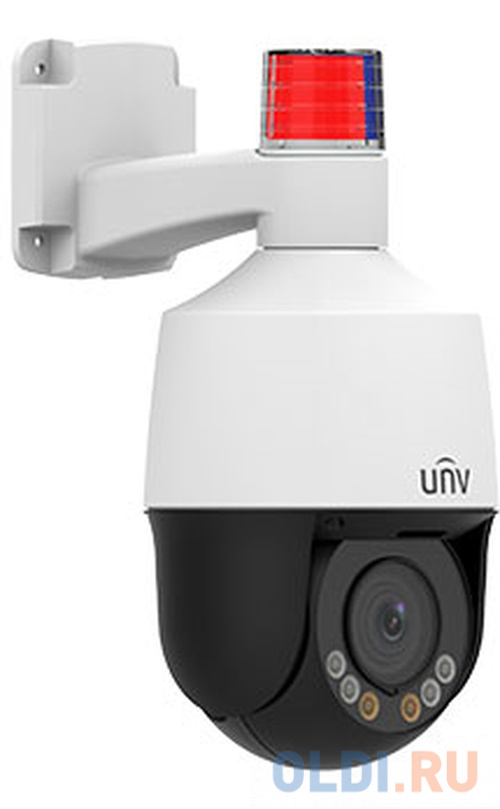 Uniview Видеокамера IP Мини-PTZ, 1/2.7" 5 Мп КМОП @ 30 к/с, ИК-подсветка до 50м, подсветка видимого спектра до 10м., LightHunter 0.003 Лк @F1.6,