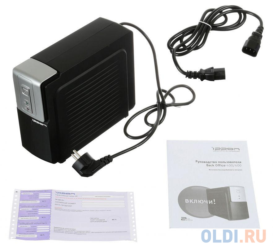 ИБП Ippon Back Office 600 600VA/300W (4 x IEC)