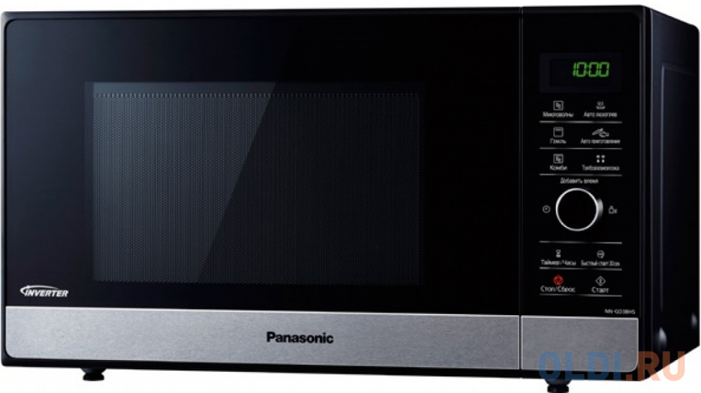 Микроволновая печь Panasonic NN-SD38HSZPE 1000 Вт серебристый чёрный в Москвe