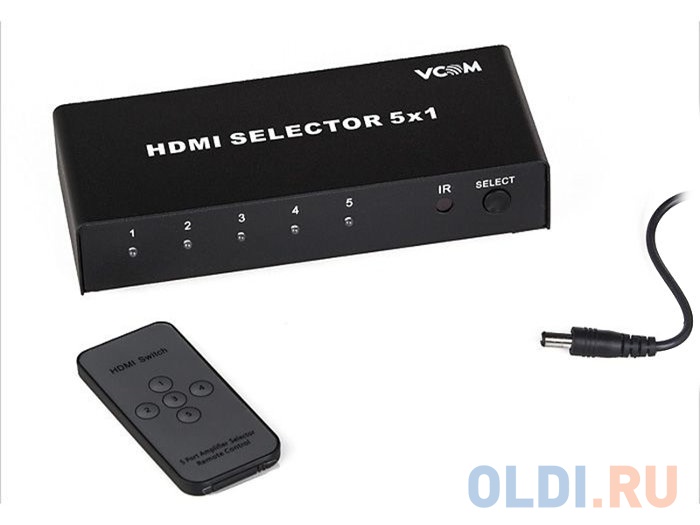 Переключатель HDMI 1.4V  5=1 VCOM <DD435