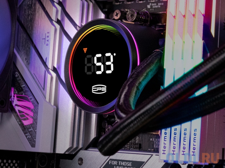 Кулер для процессора PCCooler DA360 Pro ARGB Digital BK