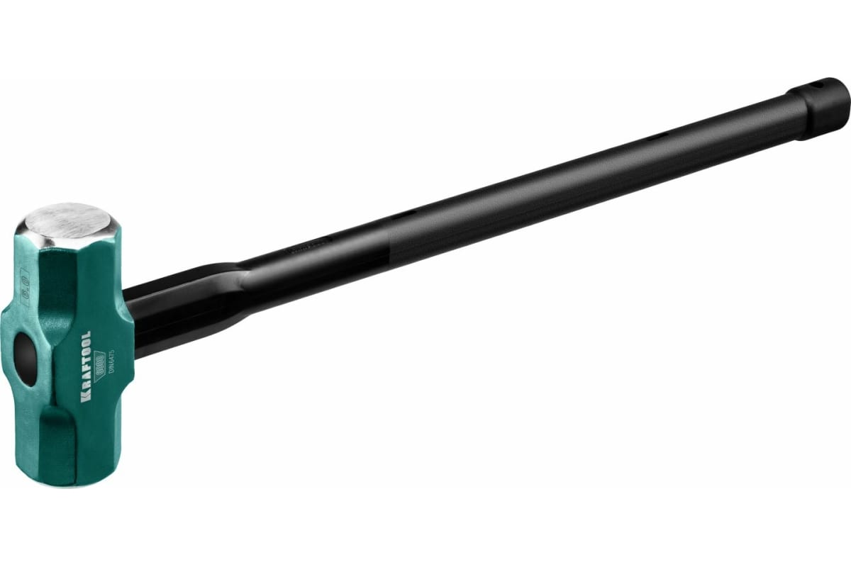 Кувалда тупоносая, рукоять термопластовый эластомер армированный стальными стержнями, боек сталь 8 кг, Kraftool STEEL FORCE (2009-8)