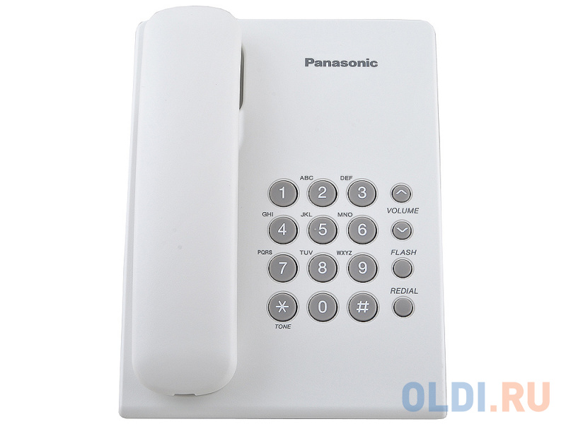 Телефон Panasonic KX-TS2350RUW Flash, Recall, Wall mt. в Москвe