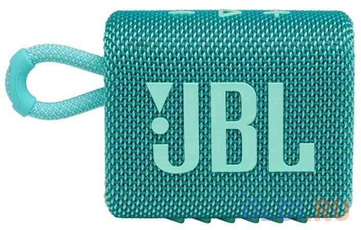 Акустическая система 1.0 BLUETOOTH GO 3 TEAL JBL в Москвe