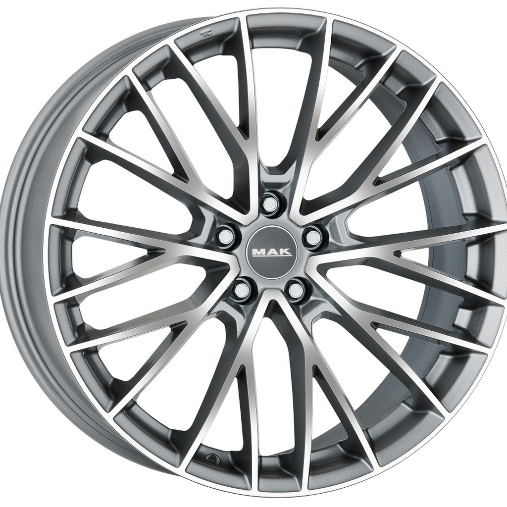 R19 5x112 8,5J ET45 D66,45 MAK Speciale Graphite Mirror Face