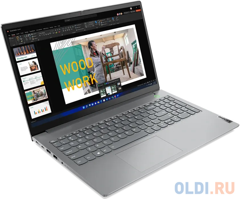 Ноутбук Lenovo ThinkBook 15 G4 IAP  Core i5-1235U/16Gb/SSD256Gb/15.6&quot;/FHD/IPS/noOS/grey (21DJ009FRU)