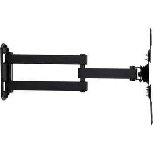 Кронштейн для телевизора Monstermount MB-5224 (22-43'', VESA 100/200) наклонно-поворотный, до 30 кг,черный