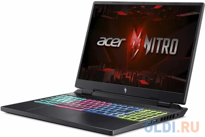 Ноутбук Acer Nitro AN16-42-R0RF Ryzen 7 8845HS/16Gb/SSD1024Gb/RTX4070 8Gb/16.0&quot;/IPS/WQXGA/NoOS/black (NH.QSLCD.004)