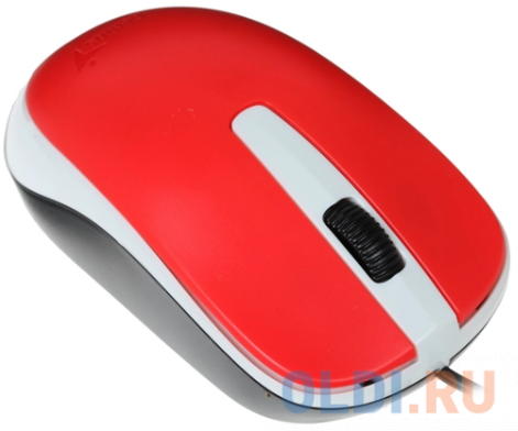 Genius Mouse DX-120 ( Cable, Optical, 1000 DPI, 3bts, USB ) Red в Москвe