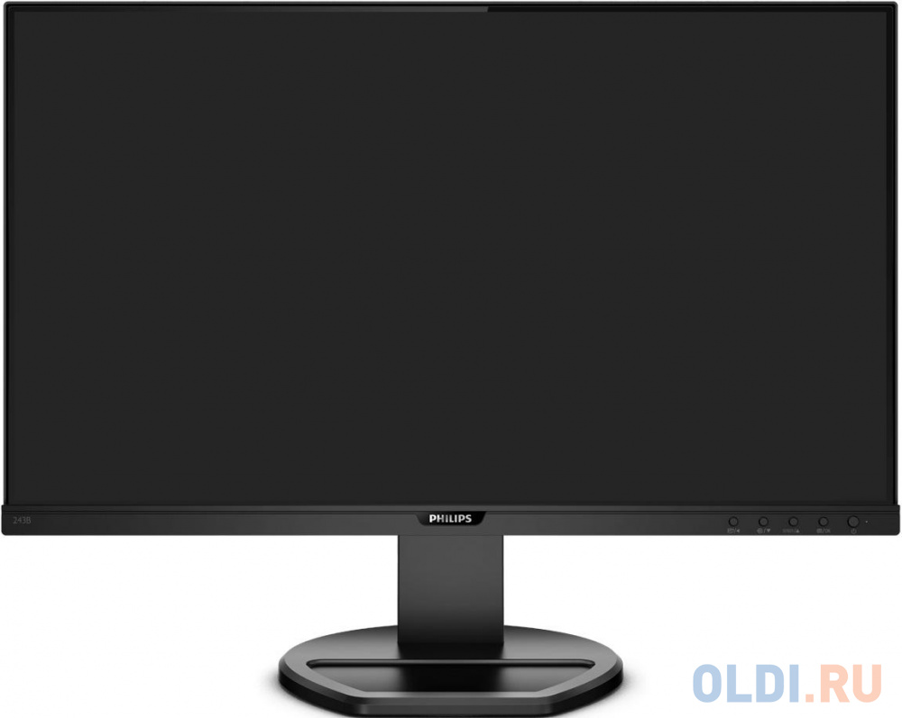 МОНИТОР 23.8" PHILIPS 243B9/00 Black с поворотом экрана (IPS, 1920x1080, 75Hz, 4 ms, 178°/178°, 250 cd/m, 50M:1, +HDMI 1 в Москвe