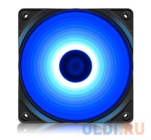 DEEPCOOL RF120B 120x120x25мм (LED Blue подсветка, 1300об/мин) Retail